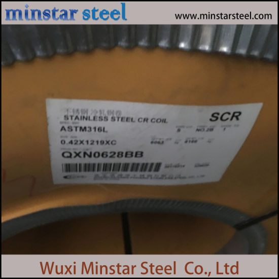 Cold Rolled ASTM TP316 Stainless Steel Strip 316