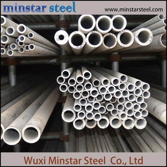 ASTM 304 304L Seamless Stainless Steel Pipe Marine Grade