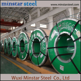 Cold Rolled 2B BA 430 304 Stainless Steel Coil 0.3mm To 3.0mm Thick