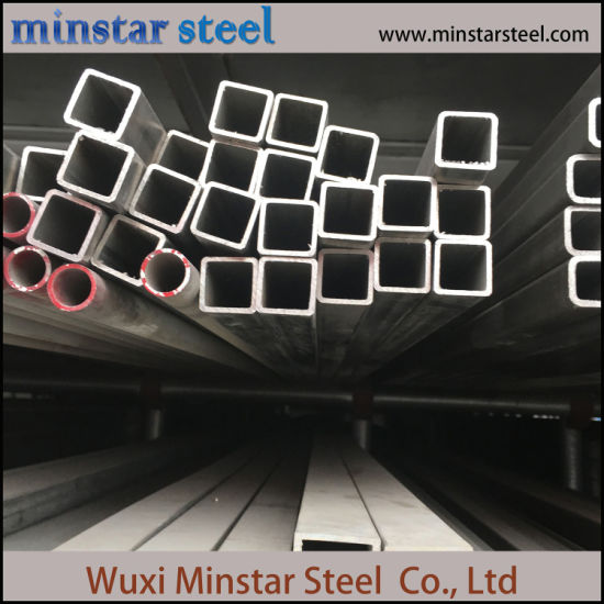 Flat Pipe 304 304L 316 316L Stainless Steel Seamless Rectangular Pipe