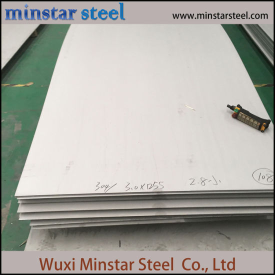 3mm Thick Hot Rolled 304 Stainless Steel Sheet 1.4301 Mill Finish 11 Gauge